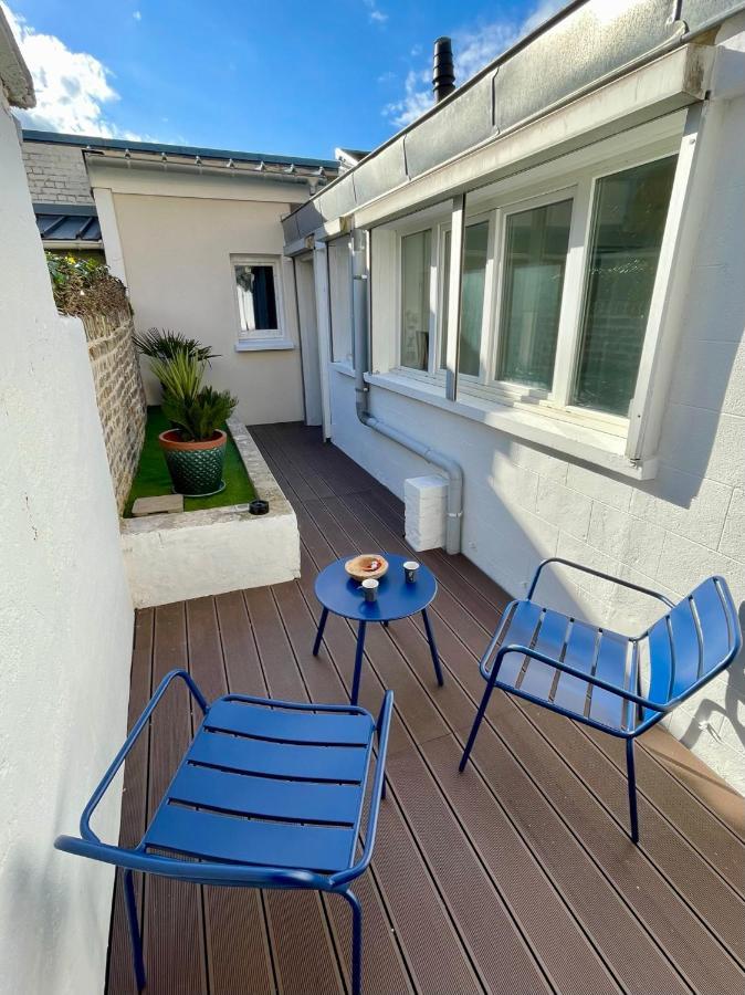 Soleil Levant - T2 Avec Terrasse Proche Gare Amiens Dış mekan fotoğraf