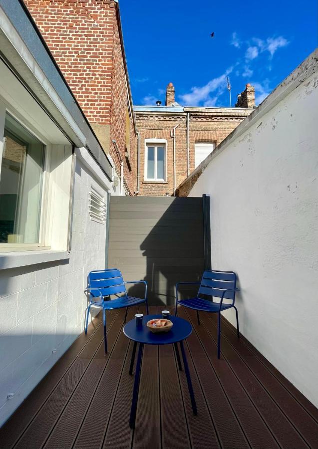 Soleil Levant - T2 Avec Terrasse Proche Gare Amiens Dış mekan fotoğraf