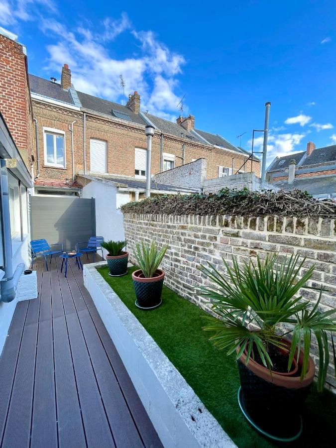 Soleil Levant - T2 Avec Terrasse Proche Gare Amiens Dış mekan fotoğraf